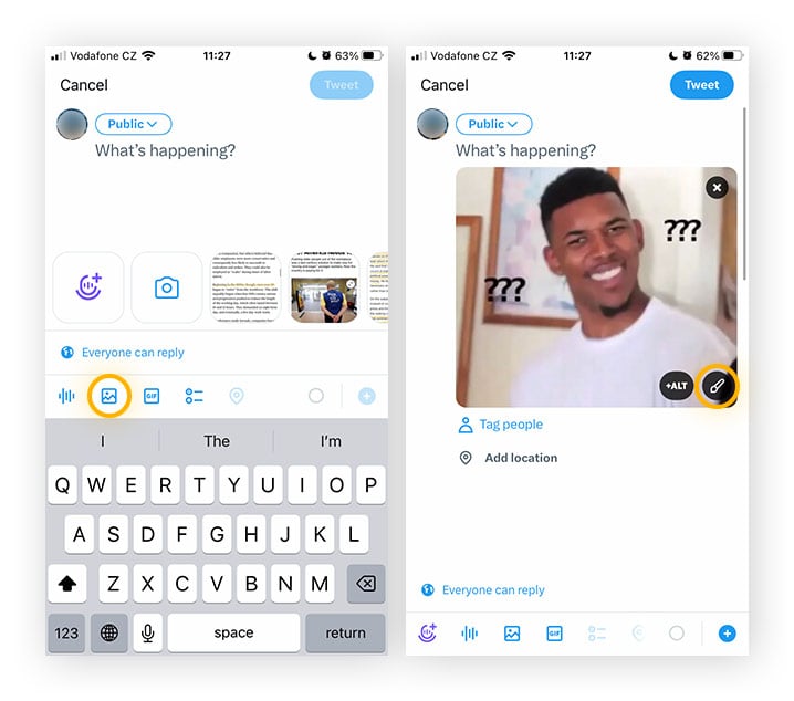 Modifier les paramètres Twitter et voir le contenu sensible — free download